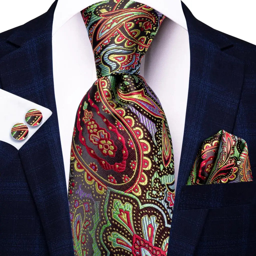 Peacock Blue Paisley