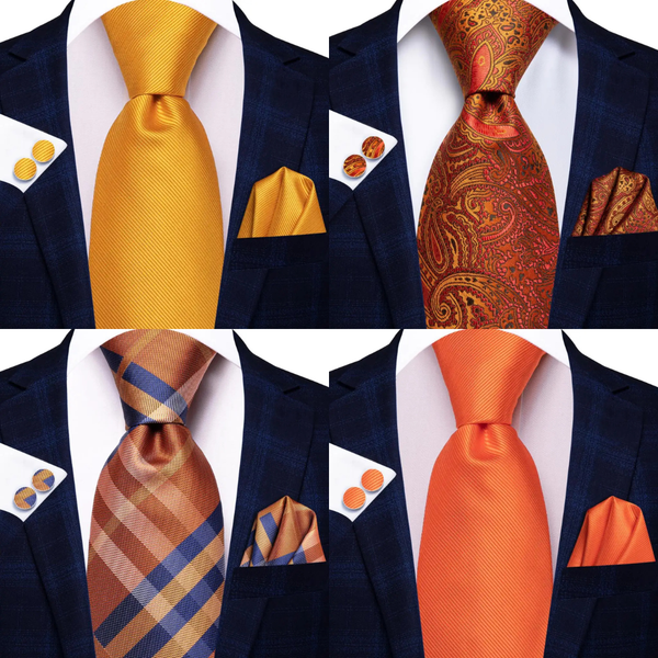 Burnt Orange Paisley